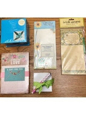 Note Pads Bundle Lot 5 Pieces New Gifts